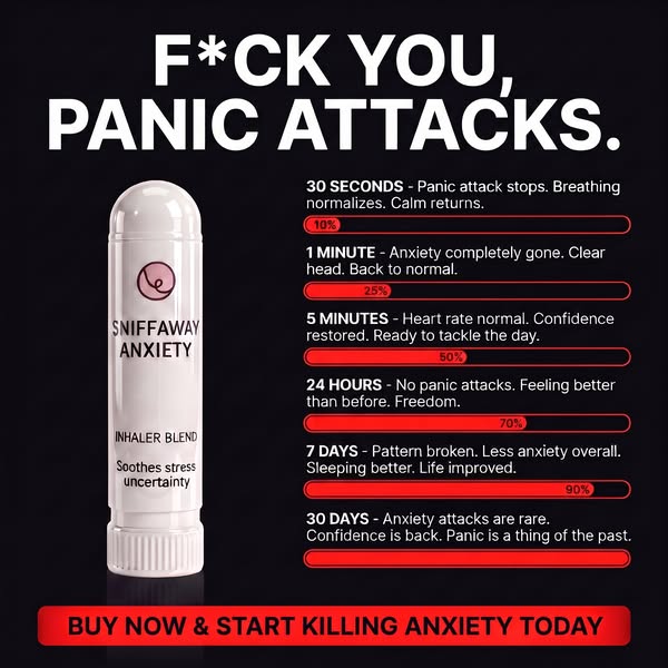 The 'Anxiety Inhaler' on everyones Facebook