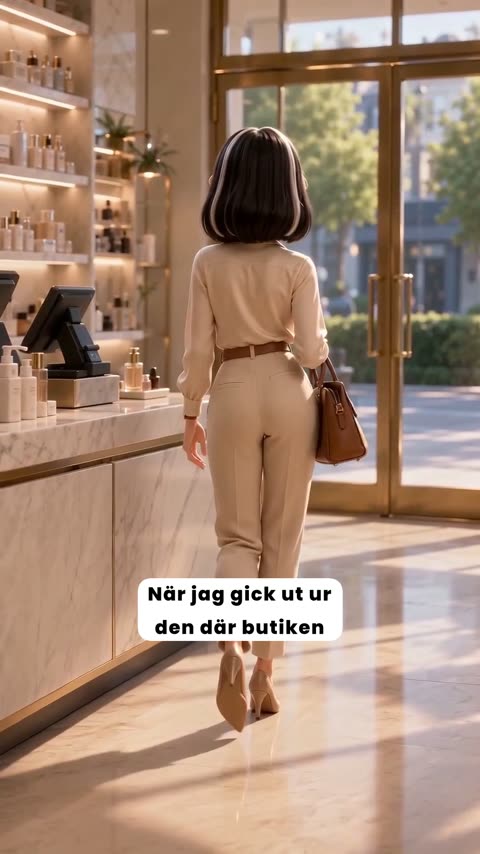 Hon frågade vad jag använder