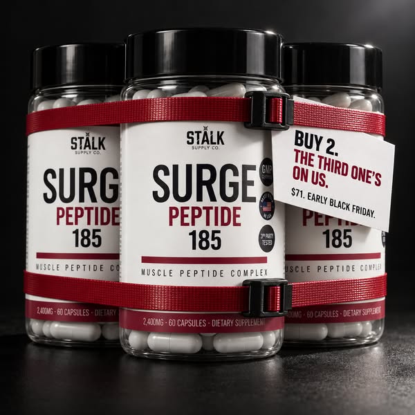 SURGE 185 Muscle Building Supplement | STÅLK Co.