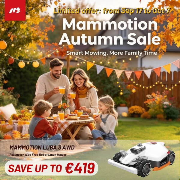 Mammotion Autumn Sale
