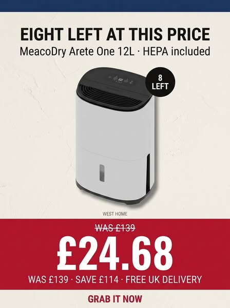 Was £139 · now £24.68