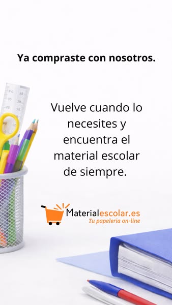 Materialescolar.es: Papelería Online con Envío Gratis