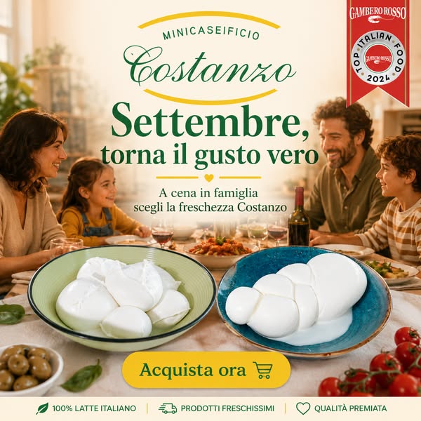 Mozzarella Costanzo con Latte di Bufala