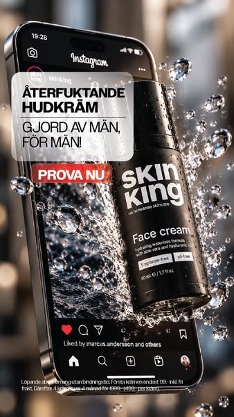 Torr hud? SkinKing håller huden återfuktad