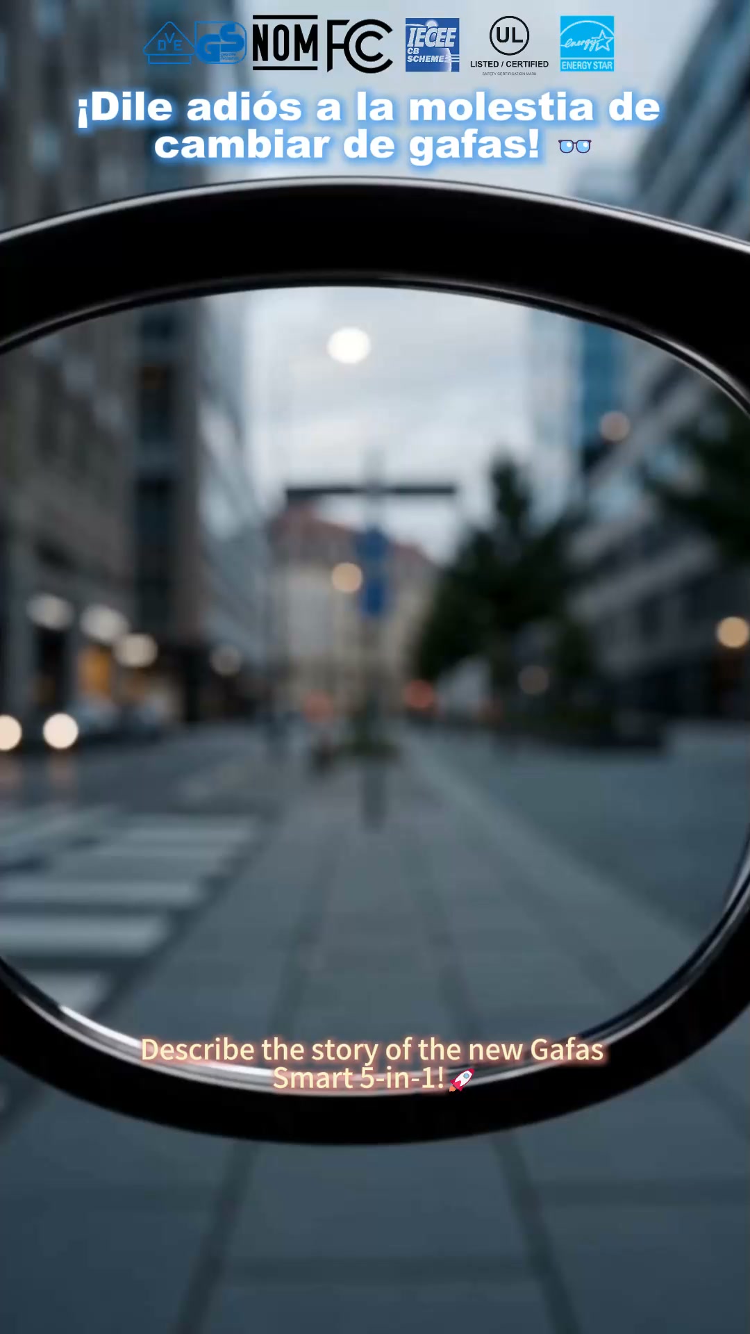 ¡El futuro ya está aquí! Olvídate de los lentes de sol aburridos... ¡Esto es otro nivel!