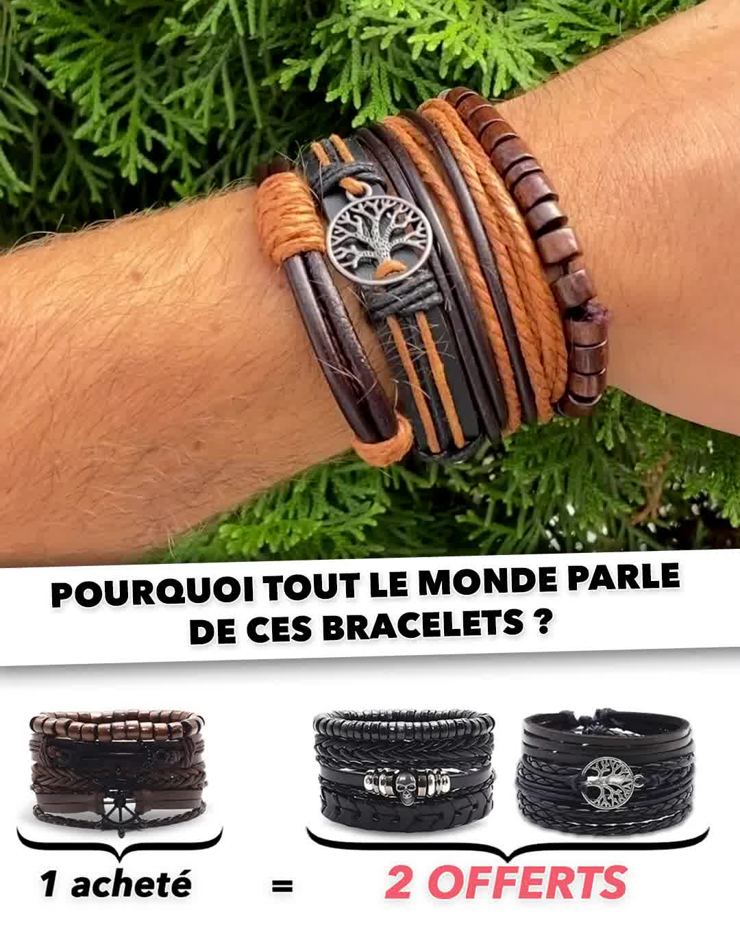 Mélange les différents bracelets (+ de 1000 combinaisons)