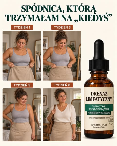To nie był tłuszcz, tylko woda.
