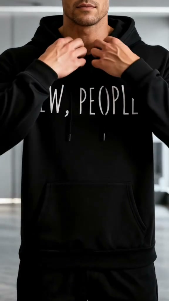 Men’s “Ew, People” Graphic Hoodie