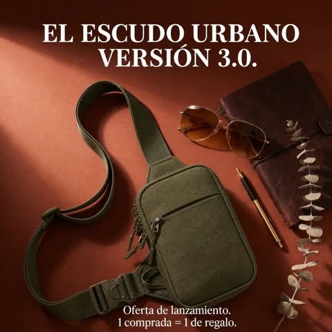 La bandolera antirrobo más completa
