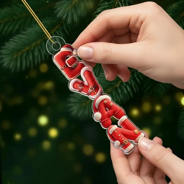 Sein Geschenk hängt AM Baum Personalisieren Sie Ihr Ornament