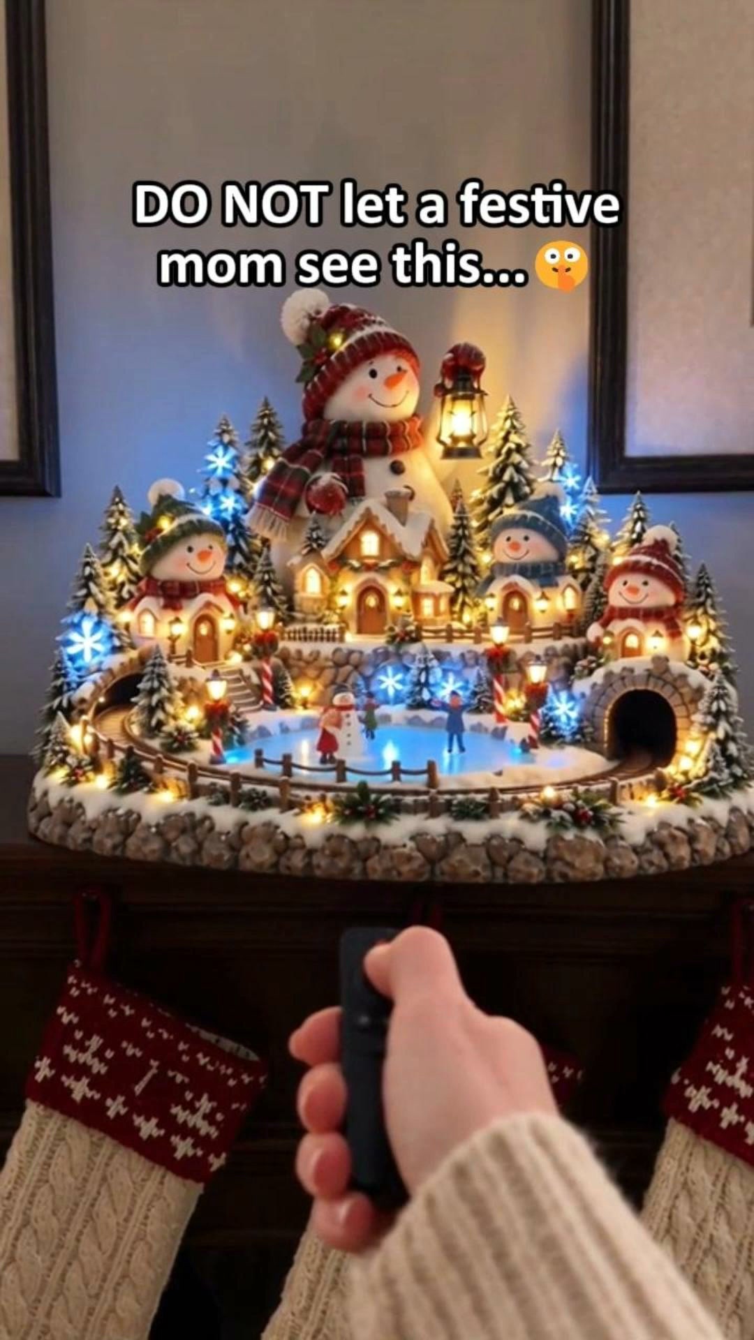 Watch the Christmas Village Come Alive
