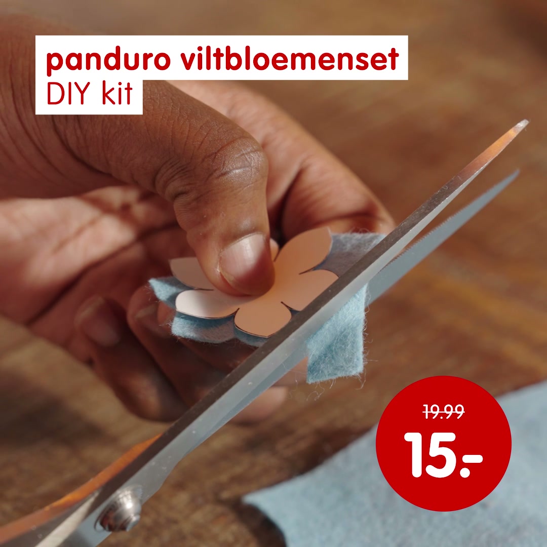 Panduro viltbloemenset DIY Kit