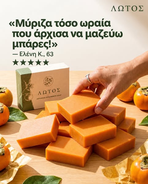 Δεν περίμενα ότι σαπούνι θα άλλαζε κάτι