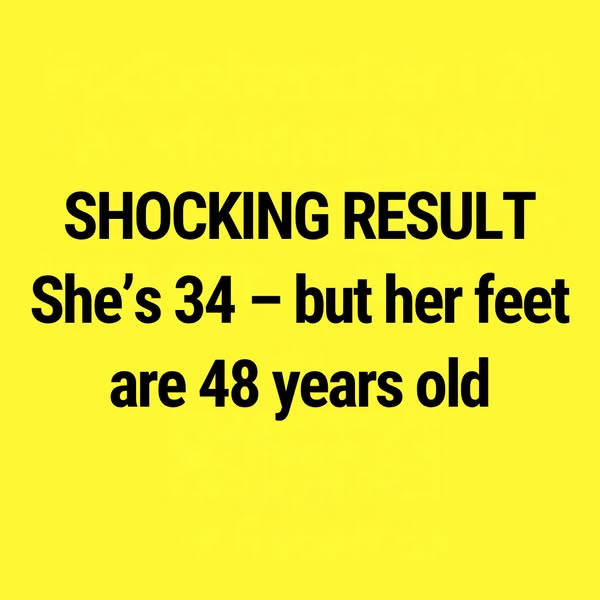 What’s your foot age?
