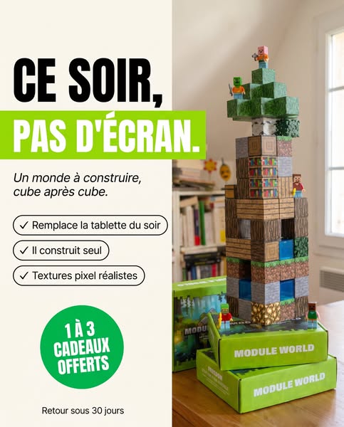 Le cadeau qui remplace les écrans (-50%)