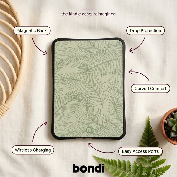The first magnetic Kindle case.