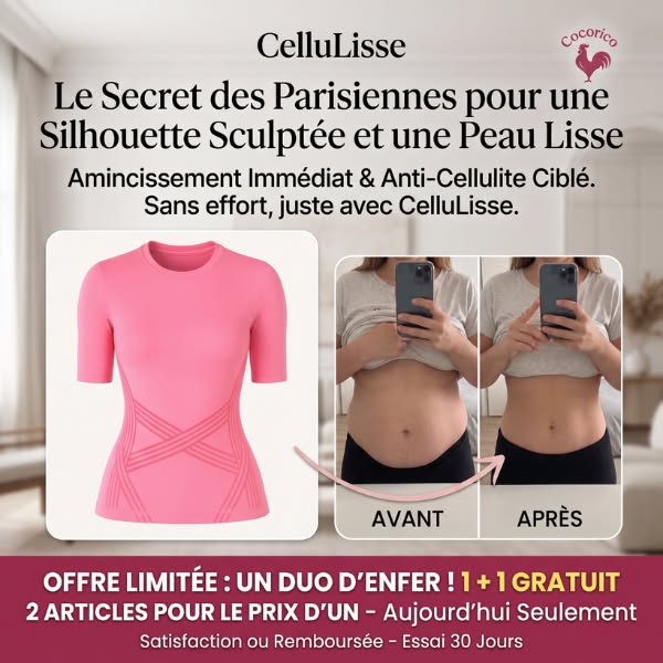 Cellulisse® Tee-Shirt 3D Compression