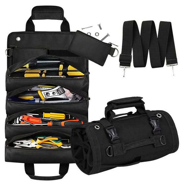Clearance price: only $35.99Premium Roll-Up Tool Kit