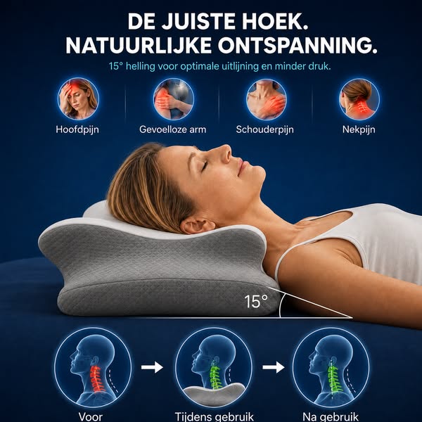 De evolutie van het hoofdkussen is volop in gang