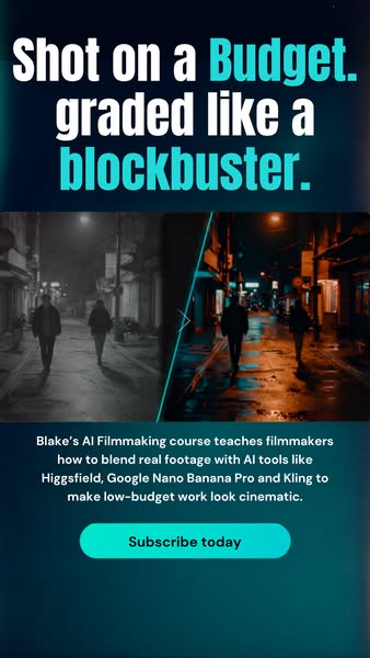 Learn AI Filmmaking From an Award-Winning Director