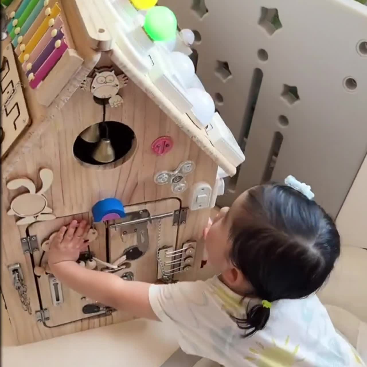 Busy House for Little Minds