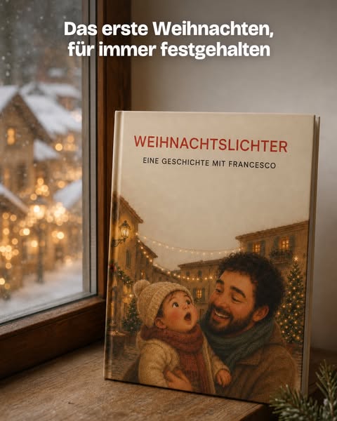 Erstelle das Weihnachtsbuch deines Kindes