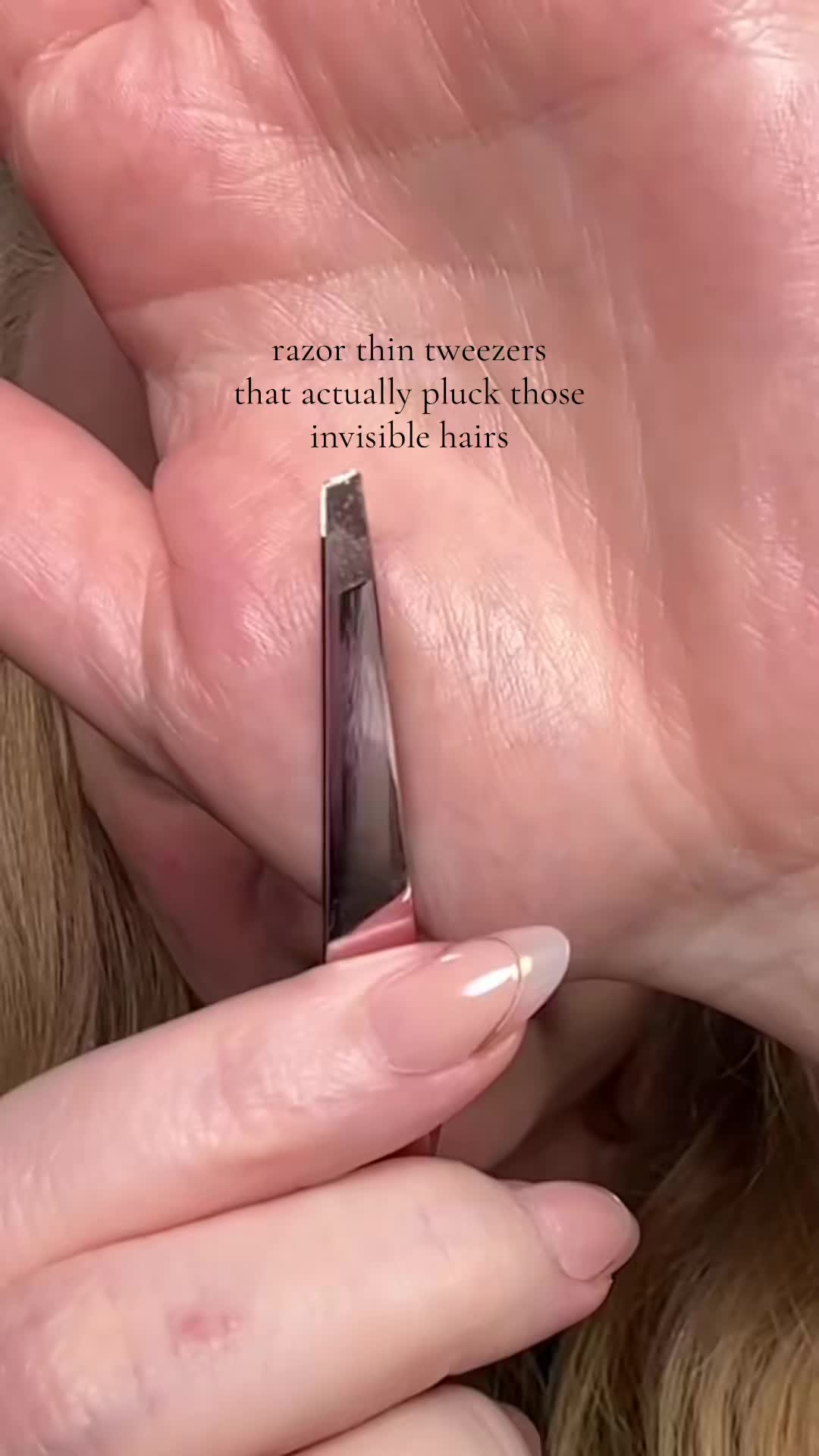 High‑Precision Slanted Eyebrow Tweezers Set