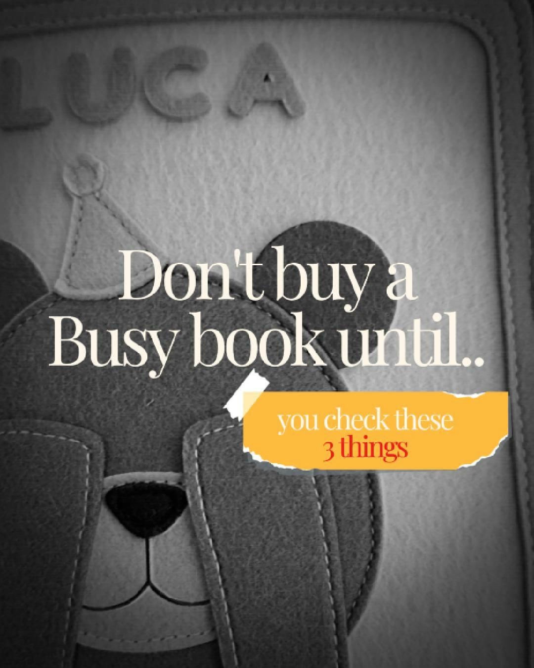 Personalised Busy Books Made Just for Them