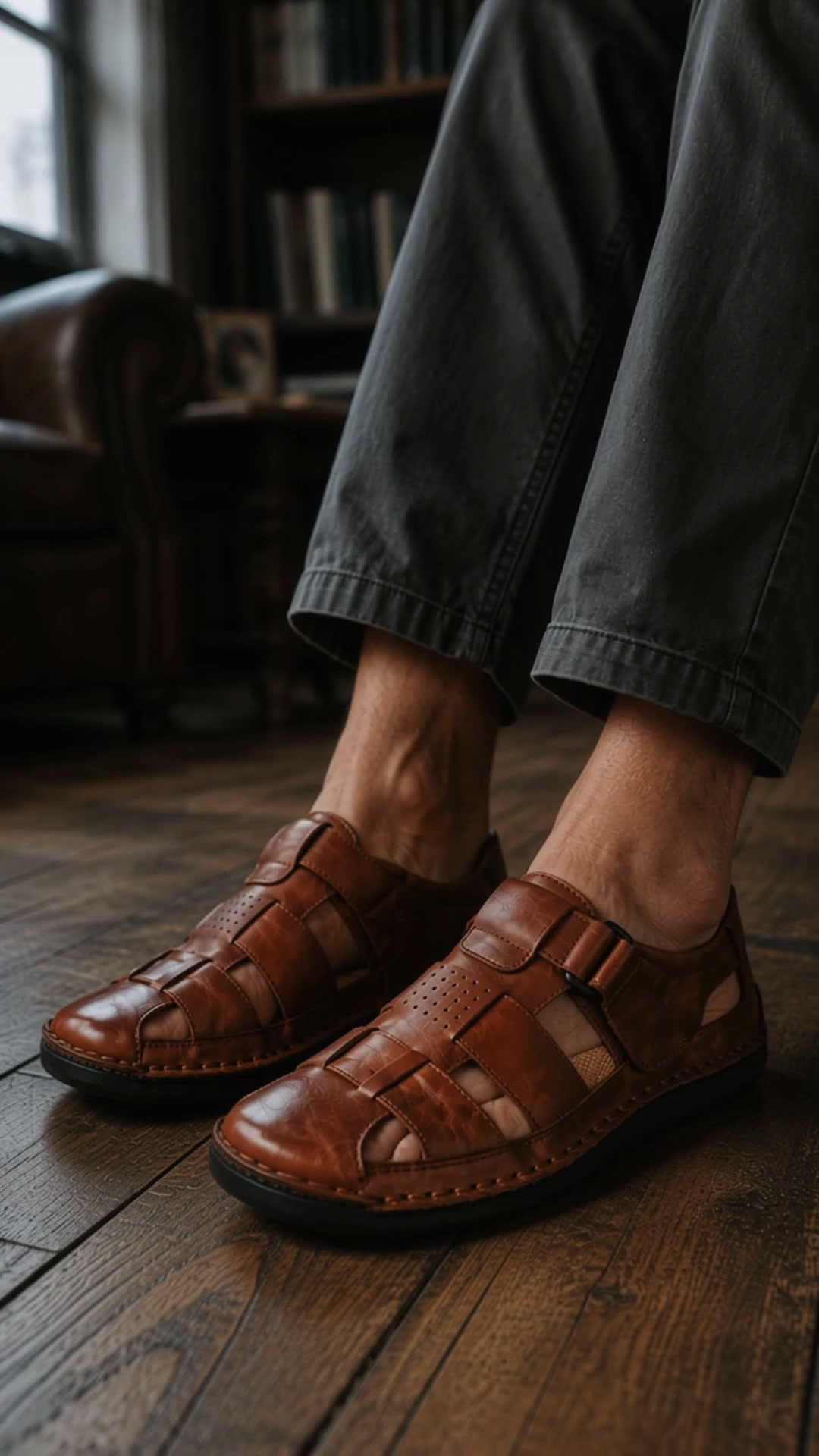 Salerno Fisherman Sandal — A Proper Shoe That Feels Like a Sandal