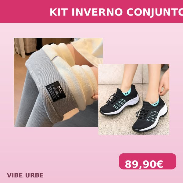 Kit Invierno: Legging Térmica + Zapatillas Chunky | VIBE URBE