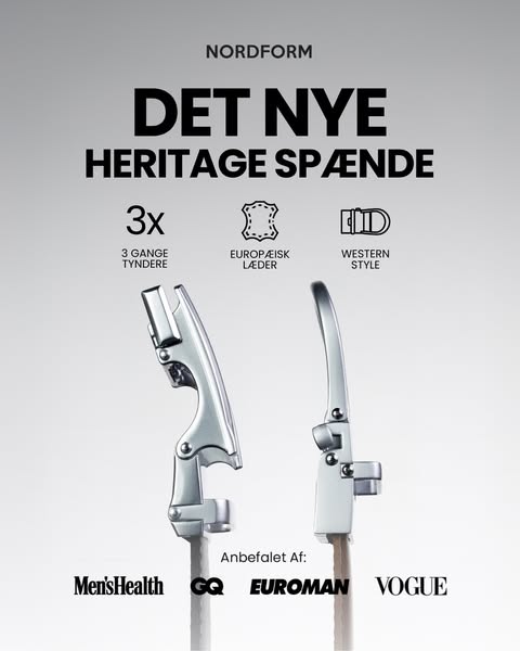 Tidløst design. Ny finesse.