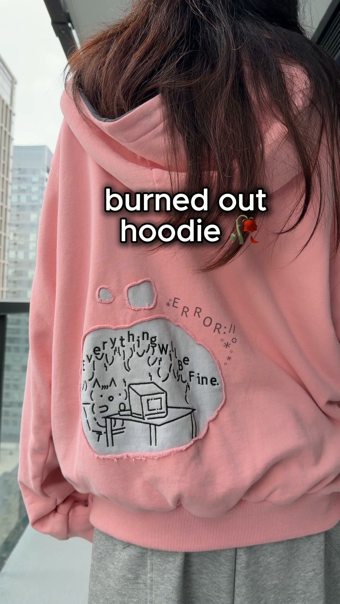 Burned Out Reversible Zip