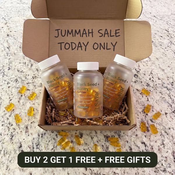 JUMMAH SALE Buy 2 Get 1 FREE