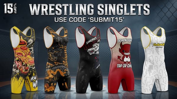 Premium Wrestling Singlet: 15% OFF