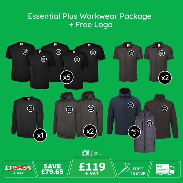 Essential Plus Package | Workwear Bundle | Order Uniform