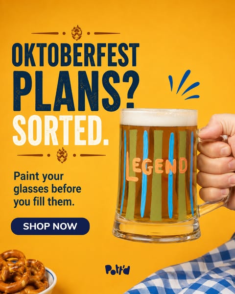 Gestalte dein eigenes Bierglas