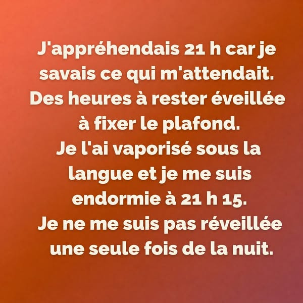 Vous n'arrivez pas à dormir toute la nuit ?