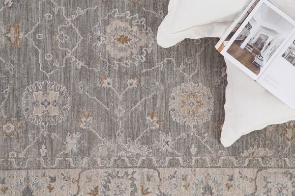 Χαλί Κλασσικό (200x300) Μηχανοποίητο Royal Carpet Tabriz 662 Dark Grey
