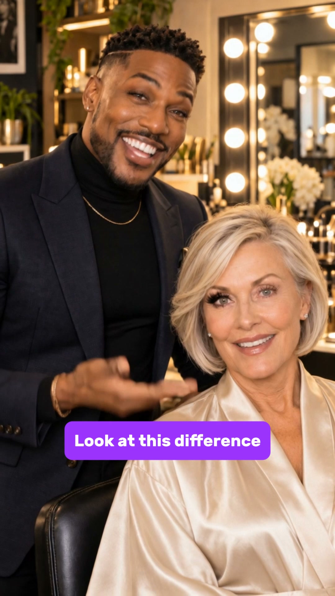 The mascara made for lashes over 50