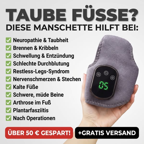 Diese Fußmanschette fliegt aus den Regalen!