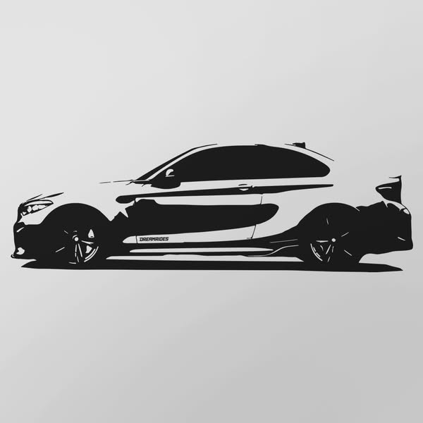 Audi Design für deine Wand
