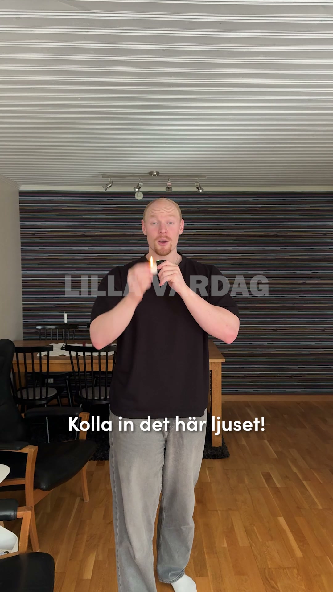 Levande ljus – utan brandrisk