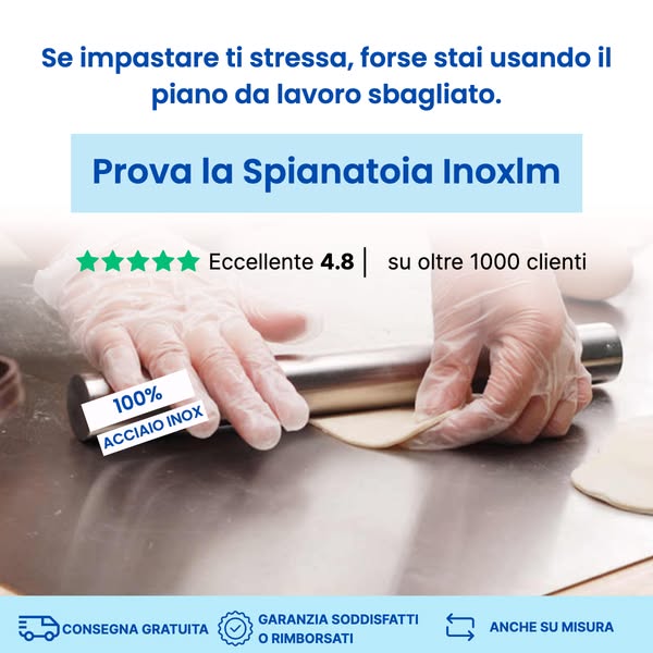 La Spianatoia in Acciaio N° 1 in Italia