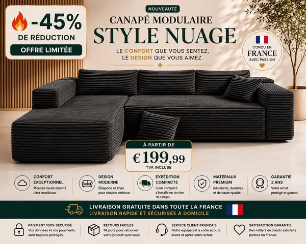 Canapé Modulable Marais