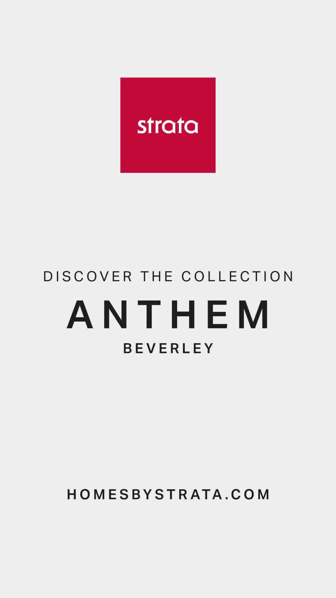 3 Bedroom Home in Beverley - Anthem by Strata