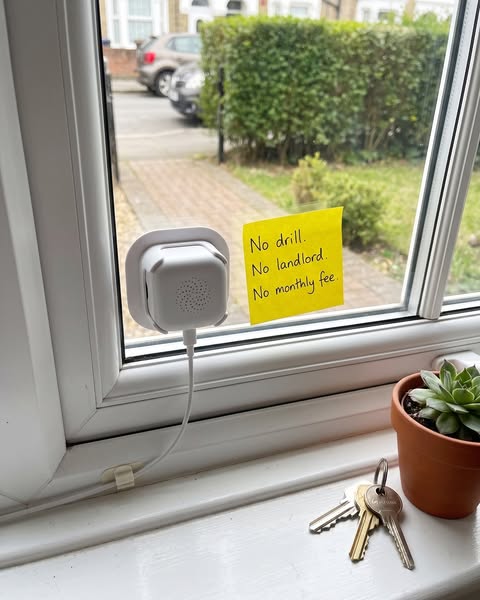 The camera that sticks inside your window