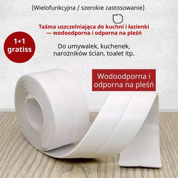 Taśma uszczelniająca 1 gratis