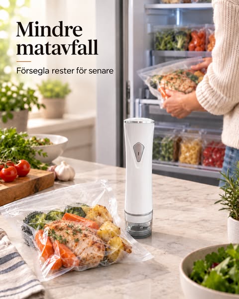Sluta slösa bort mat. Börja spara pengar!