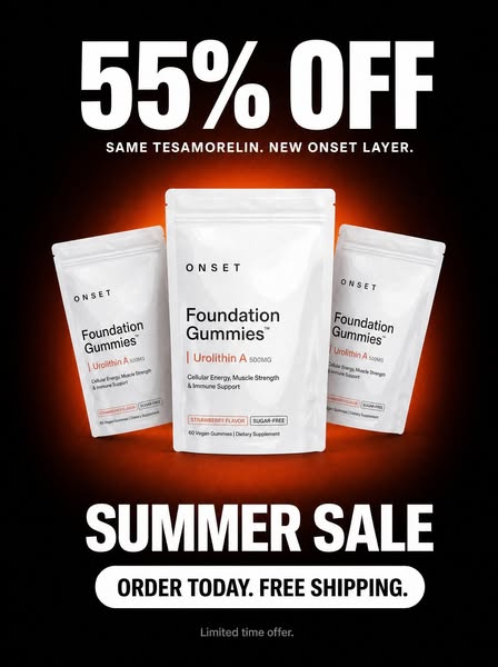 Onset 55% Off. Full Clinical Dose.