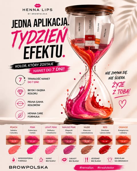 HENNA LIPS - henna do ust